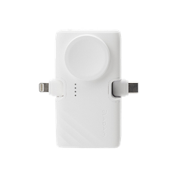 [APBADGV3WH] Batería externa plegable 3 en 1 GRAVITY 3 de 5.000 mAh de Adam Elements - Blanco