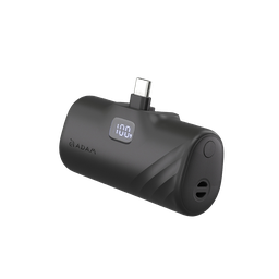 [APBADGVF5CBK] Batería externa plegable (USB-C) GRAVITY F5C de 5.000 mAh de Adam Elements - Negro