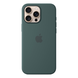 [MA7V4ZM/A] Funda de Silicona con MagSafe para iPhone 16 Pro Max - Verde Lago