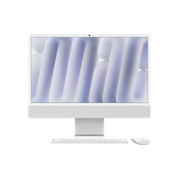 [MWUC3LE/A] iMac 24" M4 - 8 CPU, 8 GPU, 16 GB, 256 GB - Plata