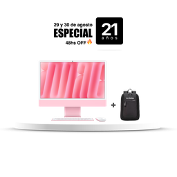 [MWUG3LE/A] iMac 24" M4 - 8 CPU, 8 GPU, 16 GB, 256 GB - Rosa