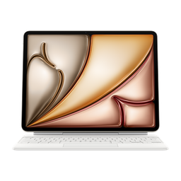 [MDFW4LA/A] Magic Keyboard for iPad Air 13-inch (M3) - Spanish (Latin America) - White