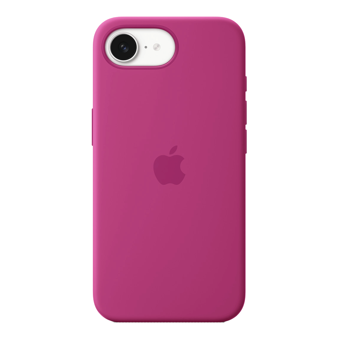 [MD3W4ZM/A] Funda de silicona de Apple para iPhone 16e - Fucsia