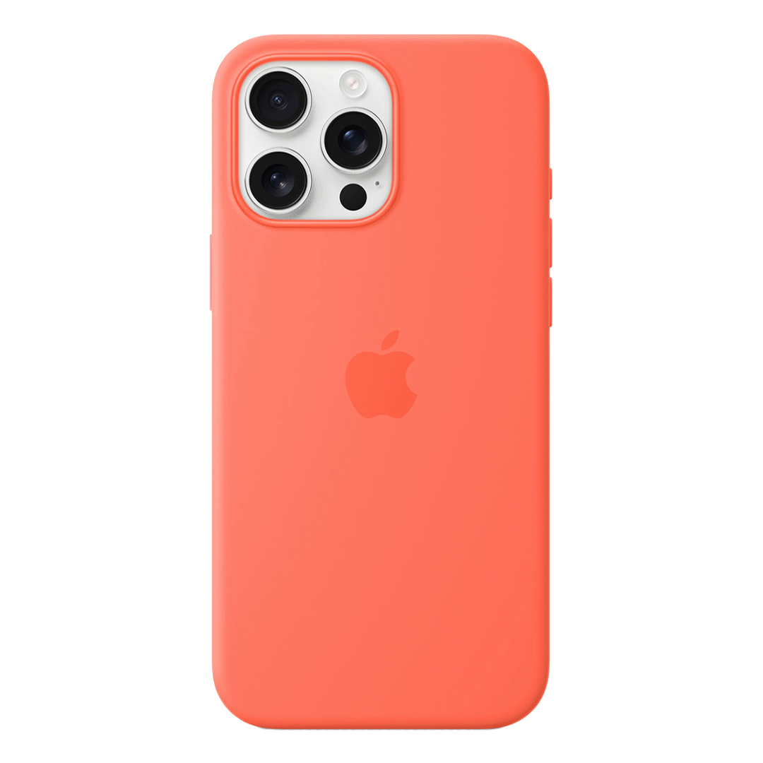 [MDGX4ZM/A] Apple Funda de Silicona con MagSafe para iPhone 16 Pro Max - Mandarina