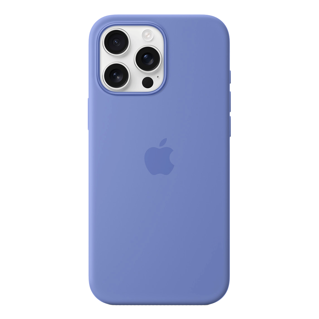 [MDH04ZM/A] Funda de silicona con MagSafe de Apple para iPhone 16 Pro Max - Azul Bígaro