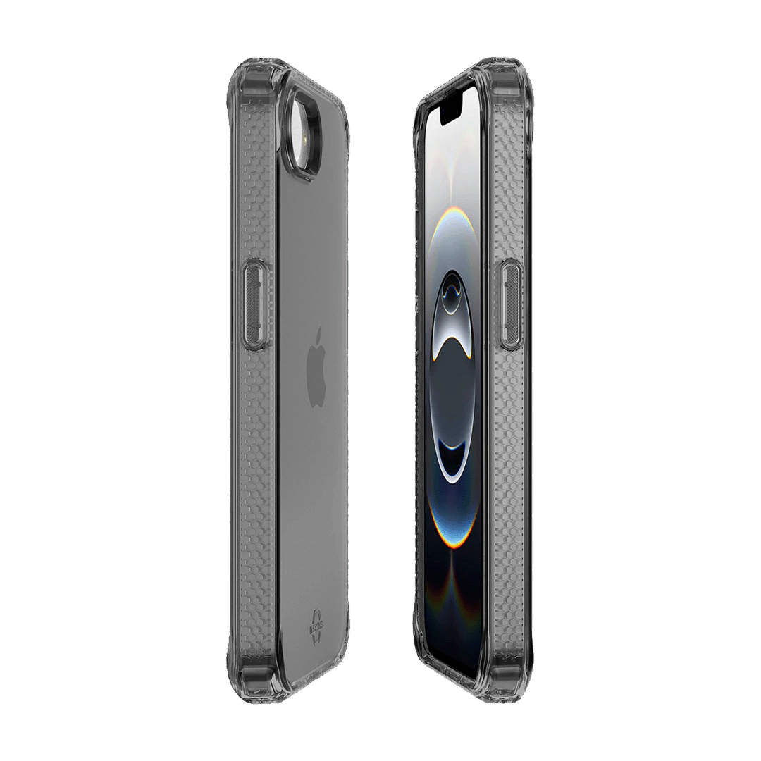 [APS4-SPECM-SMOK] Funda Spectrum R transparente de ItSkins para iPhone 16e - Humo