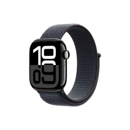 [MWWG3AM/A] Apple Watch S10 GPS 42mm - Caja de Aluminio Negro Azabache - Loop Deportivo Tinta
