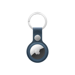[MT2K3ZM/A] Llavero de FineWoven de Apple para AirTag - Azul pacífico
