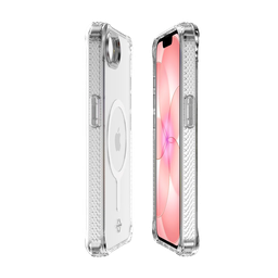 [APS4-HMACR-TRSP] Funda Hybrid transparente con MagSafe de ItSkins para iPhone 17e/16e