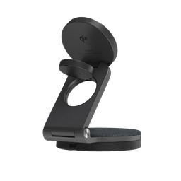 [APAADMAG360GY] Base de carga magnética plegable 3-en-1 Mag 360 de 15 W de Adam Elements - Gris espacial