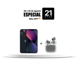 [BUNDLEIPH13A] iPhone 13 128GB (MLPF3LZ/A) + AirPods 4 USB-C (MXP63BE/A)