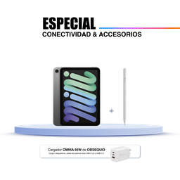 [BUNDLEIPM-AE-8] iPad mini Wi-Fi + Cellular 128 GB (MXPN3LE/A) + Adam Elements Stylus Pencil