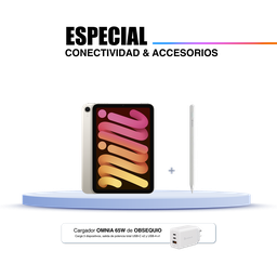 [BUNDLEIPM-AE-9] iPad mini Wi-Fi + Cellular 128 GB (MXPQ3LE/A) + Adam Elements Stylus Pencil