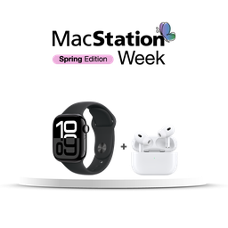 [BUNDLEAWS10-3] Apple Watch S10 GPS 42mm (MWWE3AM/A) + AirPods Pro 2 (MTJV3BE/A)