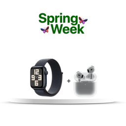 [BUNDLEAWSE-2] Apple Watch SE GPS 40mm (MXEA3BE/A) + Airpods 4 USB-C (MXP63BE/A)