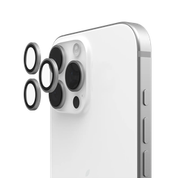 [144377113636] UAG Protector de Lente para iPhone 14/15/16 Pro/ 16 Pro Max - Titanio