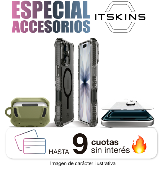 ItSkins Ballistic Nylon Funda iPhone 16 - Negro