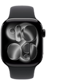 Apple Watch Series 11 (GPS) 42 mm - Caja de Aluminio Negro Azabache